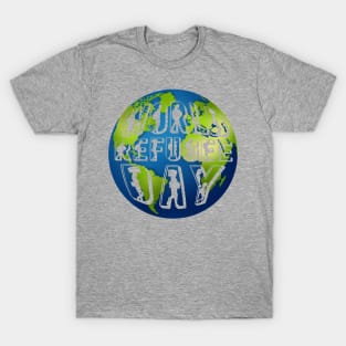 World Refugee Day Globe T-Shirt